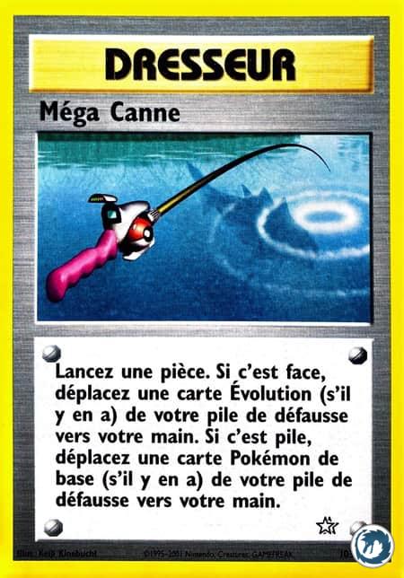 Méga Canne (103/111) - Super Rod (103/111) - Néo Genesis - Carte Pokémon