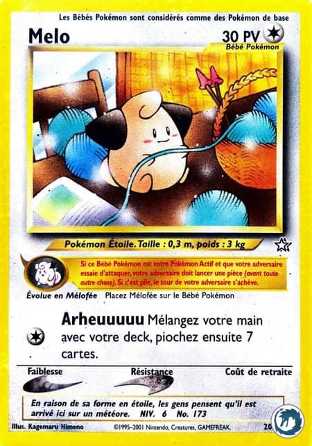 Melo (20/111) - Cleffa (20/111) - Néo Genesis - Carte Pokémon