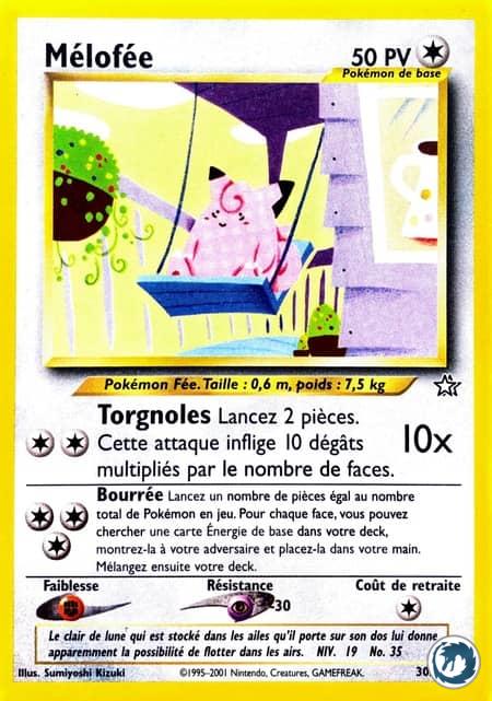 Mélofée (30/111) - Clefairy (30/111) - Néo Genesis - Carte Pokémon