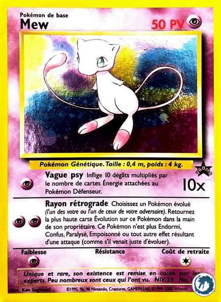 Mew (9) - Mew (9) - Promo Wizards - Carte Pokémon
