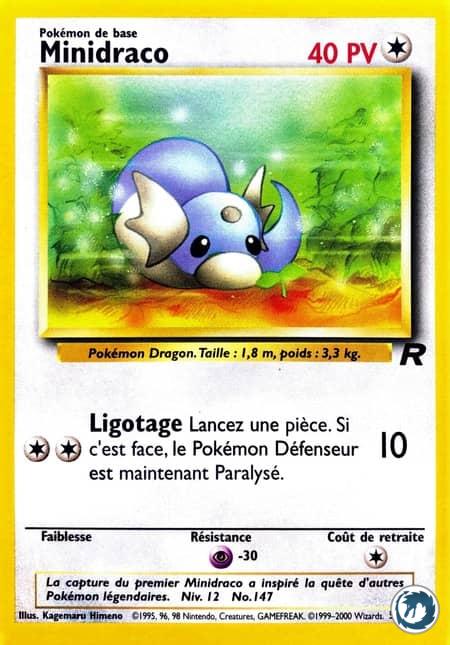 Minidraco (53/82) - Dratini (53/82) - Team Rocket - Carte Pokémon