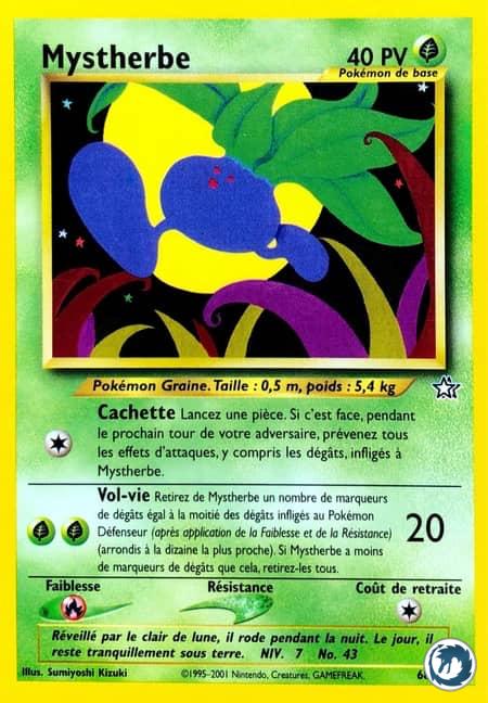 Mystherbe (68/111) - Oddish (68/111) - Néo Genesis - Carte Pokémon