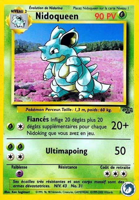 Nidoqueen (23/64) - Nidoqueen (23/64) - Jungle - Carte Pokémon