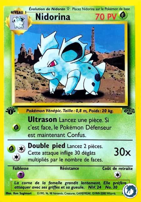 Nidorina (40/64) - Nidorina (40/64) - Jungle - Carte Pokémon
