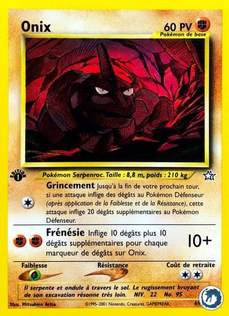 Onix (69/111) - Onix (69/111) - Néo Genesis - Carte Pokémon
