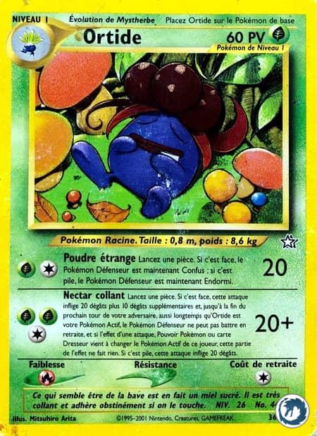 Ortide (36/111) - Gloom (36/111) - Néo Genesis - Carte Pokémon