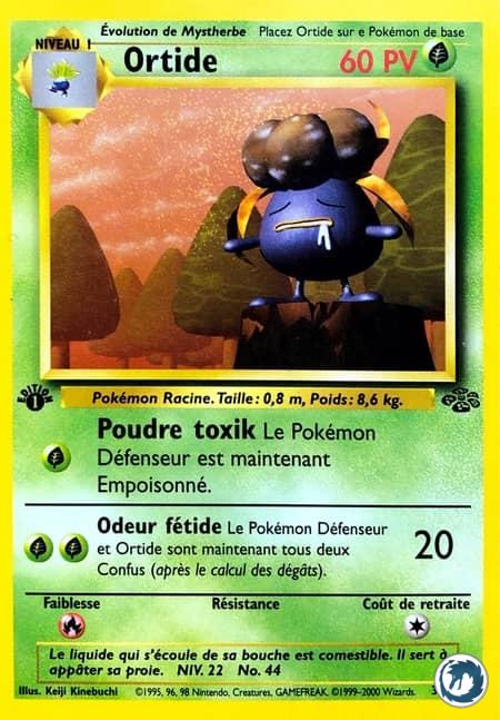 Ortide (37/64) - Gloom (37/64) - Jungle - Carte Pokémon