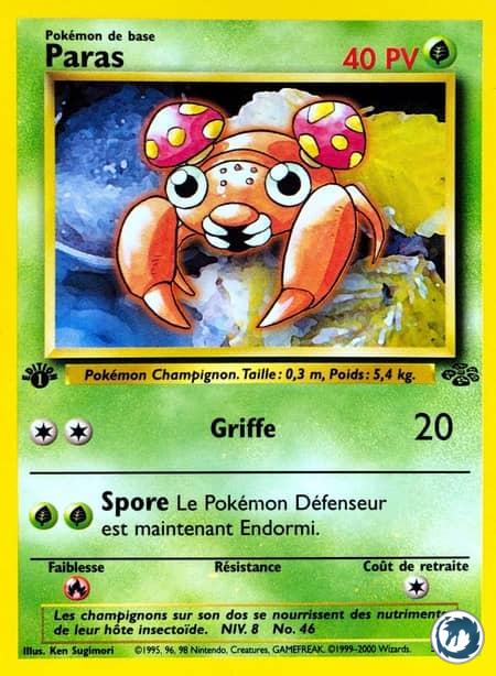 Paras (59/64) - Paras (59/64) - Jungle - Carte Pokémon