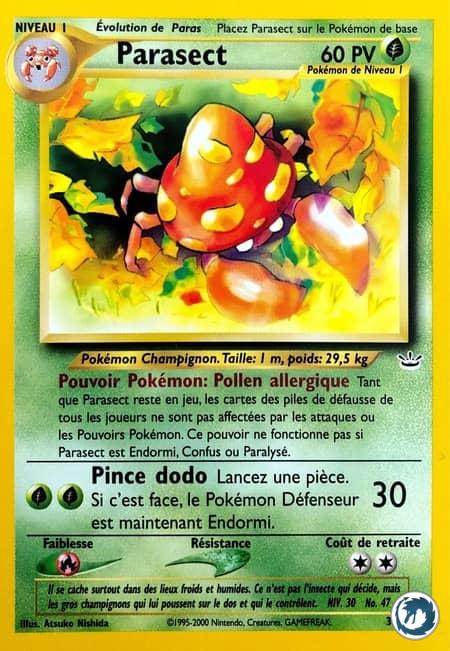 Parasect (35/64) - Parasect (35/64) - Néo Révélation - Carte Pokémon