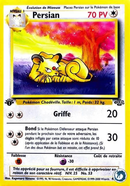 Persian (42/64) - Persian (42/64) - Jungle - Carte Pokémon