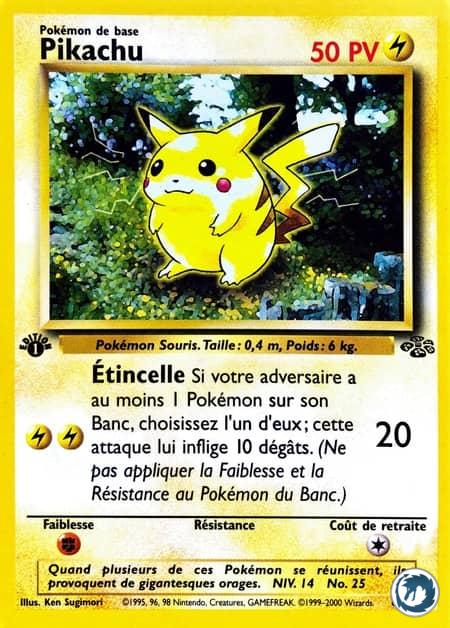 Pikachu (60/64) - Pikachu (60/64) - Jungle - Carte Pokémon
