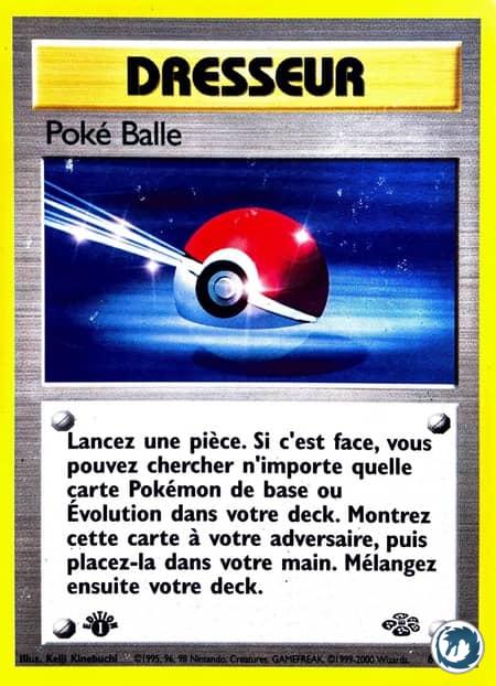 Poké Balle (64/64) - Poké Ball (64/64) - Jungle - Carte Pokémon
