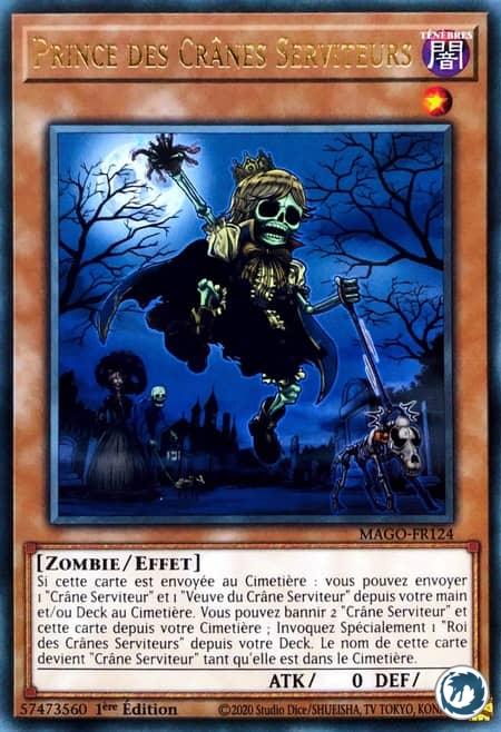 Prince Des Crânes Serviteurs (MAGO-FR124) - Wightprince (MAGO-EN124) - Carte Yu-Gi-Oh