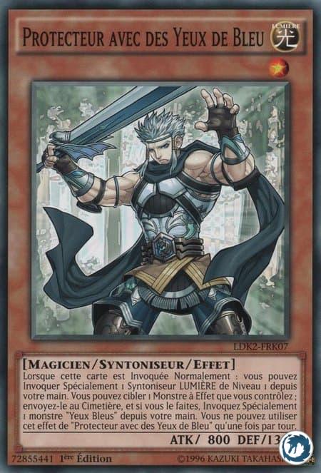 Protecteur Avec Des Yeux De Bleu (LDK2-FRK07) - Protector with Eyes of Blue (LDK2-ENK07) - Carte Yu-Gi-Oh