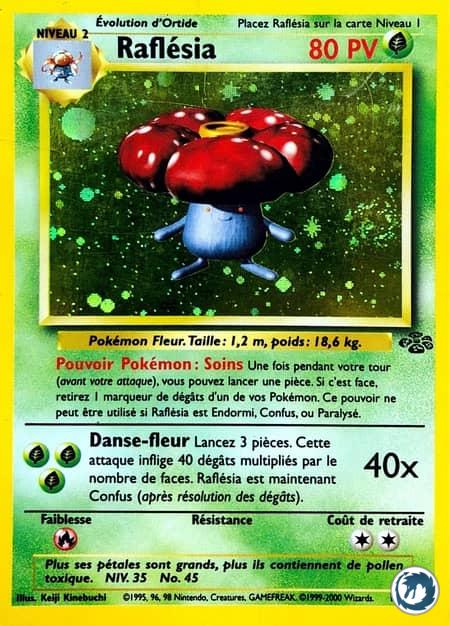 Raflésia (15/64) - Vileplume (15/64) - Jungle - Carte Pokémon