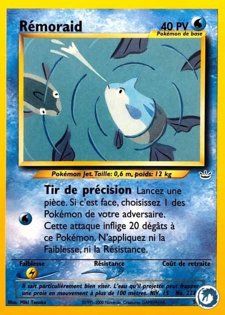 Rémoraid (50/64) - Remoraid (50/64) - Néo Révélation - Carte Pokémon