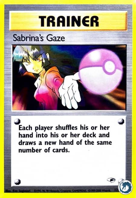 Le regard de Morgane (125/132) - Sabrina's Gaze (125/132) - Gym Heroes - Carte Pokémon