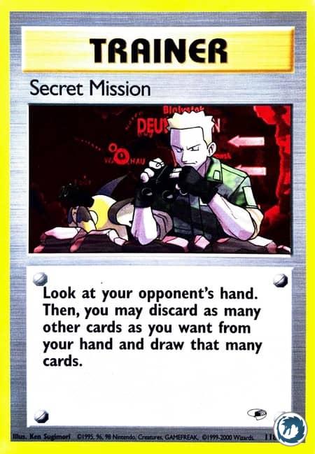 Mission Secrète (118/132) - Secret Mission (118/132) - Gym Heroes - Carte Pokémon