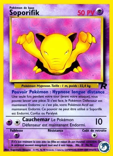 Soporifik (54/82) - Drowzee (54/82) - Team Rocket - Carte Pokémon