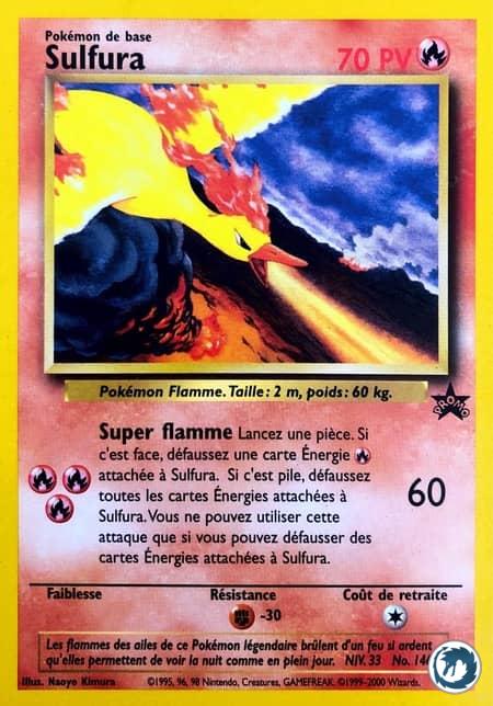 Sulfura (21) - Moltres (21) - Promo Wizards - Carte Pokémon
