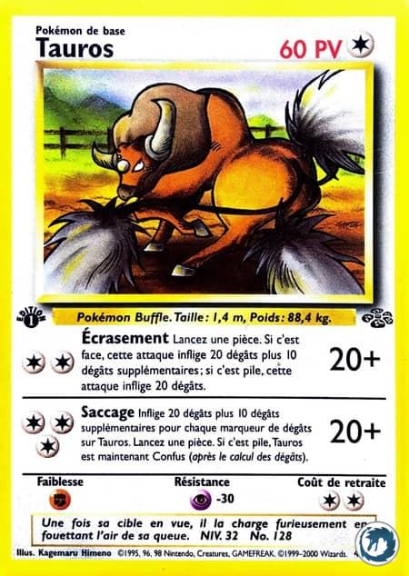 Tauros (47/64) - Tauros (47/64) - Jungle - Carte Pokémon