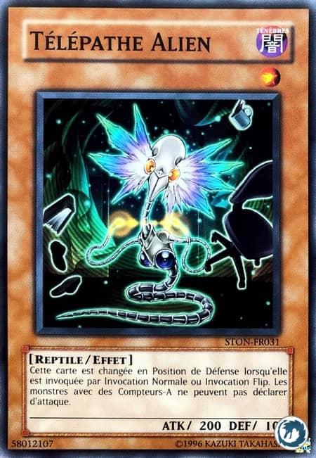 Télépathe Alien (STON-FR031) - Alien Psychic (STON-EN031) - Carte Yu-Gi-Oh