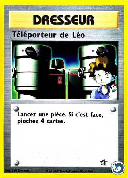 Téléporteur de Léo (91/111) - Bill's Teleporter (91/111) - Néo Genesis - Carte Pokémon
