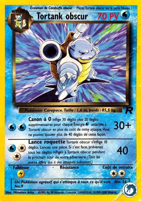 Tortank obscur (20/82) - Dark Blastoise (20/82) - Team Rocket - Carte Pokémon