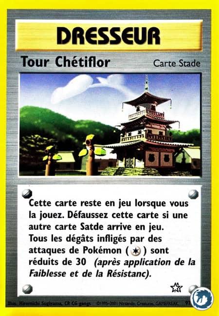 Tour Chétiflor (97/111) - Sprout Tower (97/111) - Néo Genesis - Carte Pokémon