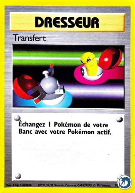 Transfert (95/102) - Switch (95/102) - Set de base - Carte Pokémon