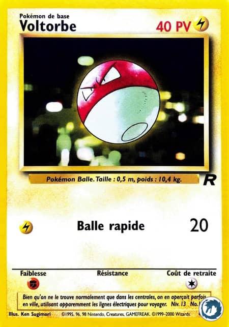 Voltorbe (69/82) - Voltorb (69/82) - Team Rocket - Carte Pokémon
