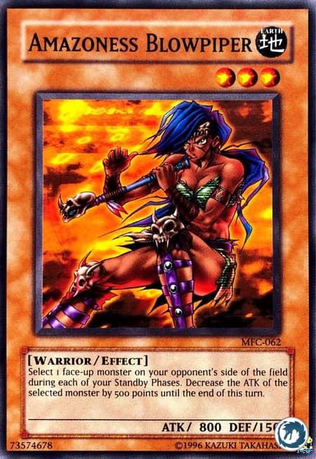 Cracheuse de Dards Amazonesse (DR1-FR117) - Amazoness Blowpiper (MFC-062) - Carte Yu-Gi-Oh