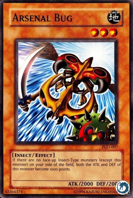 Insecte Arsenal (DB2-FR210) - Arsenal Bug (PGD-007) - Carte Yu-Gi-Oh
