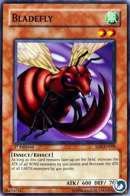 Lamevol (SD8-FR008) - Bladefly (SD8-EN008) - Carte Yu-Gi-Oh