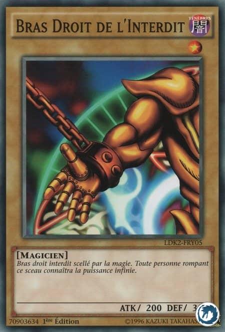 Bras Droit De l'Interdit (LDK2-FRY05) - Right Arm of the Forbidden One (LDK2-ENY05) - Carte Yu-Gi-Oh