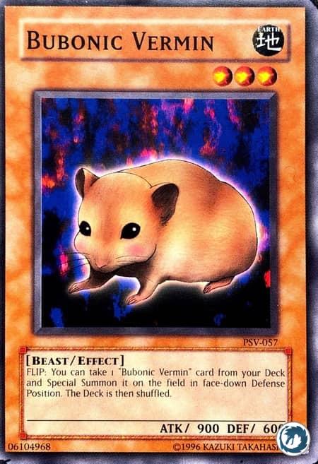 Vermine Bubonique (SDP-F057) - Bubonic Vermin (PSV-057) - Carte Yu-Gi-Oh