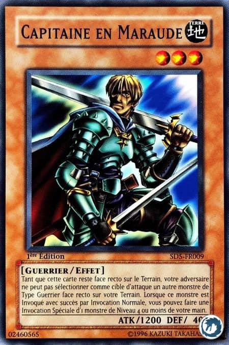 Capitaine En Maraude (SD5-FR009) - Marauding Captain (SD5-EN009) - Carte Yu-Gi-Oh