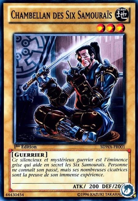 Chambellan Des Six Samourais (SDWA-FR001) - Chamberlain of the Six Samurai (SDWA-EN001) - Carte Yu-Gi-Oh