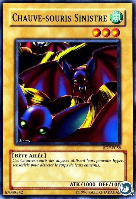 Chauve-Souris Sinistre (SDP-F058) - Dark Bat (PSV-058) - Carte Yu-Gi-Oh
