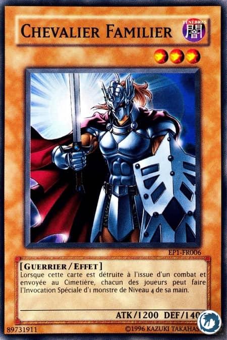 Chevalier Familier (EP1-FR006) - Familiar Knight (EP1-EN006) - Carte Yu-Gi-Oh