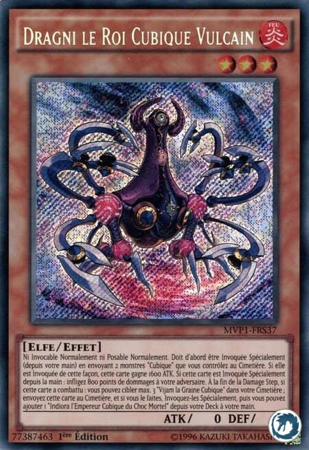 Dragni Le Roi Cubique Vulcain (MVP1-FRS37) - Vulcan Dragni the Cubic King (MVP1-ENS37) - Carte Yu-Gi-Oh