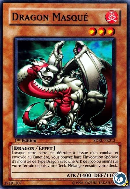 Dragon Masqué (SDRL-FR013) - Masked Dragon (SDRL-EN013) - Carte Yu-Gi-Oh