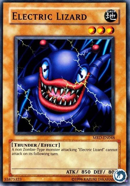 Lézard Électrique (MRD-F048) - Electric Lizard (MRD-EN048) - Carte Yu-Gi-Oh