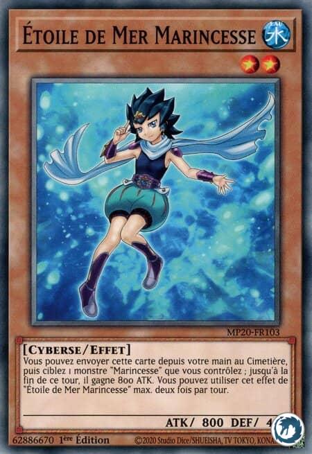 Etoile De Mer Marincesse (MP20-FR103) - Marincess Sea Star (MP20-EN103) - Carte Yu-Gi-Oh