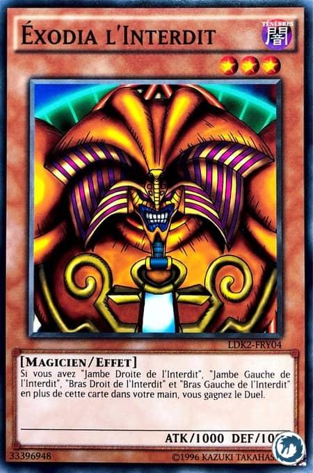 Exodia L'Interdit (LDK2-FRY04) - Exodia The Forbidden One (LDK2-ENY04) - Carte Yu-Gi-Oh
