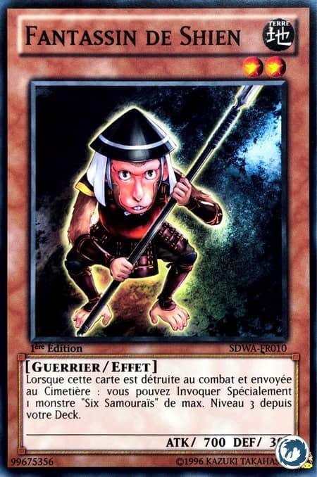 Fantassin De Shien (SDWA-FR010) - Shien's Footsoldier (SDWA-EN010) - Carte Yu-Gi-Oh
