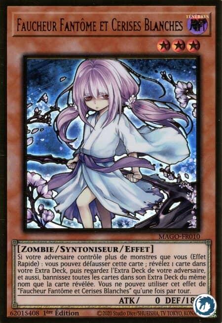 Faucheur Fantôme Et Cerises Blanches (MAGO-FR010) - Ghost Reaper & Winter Cherries (MAGO-EN010) - Carte Yu-Gi-Oh
