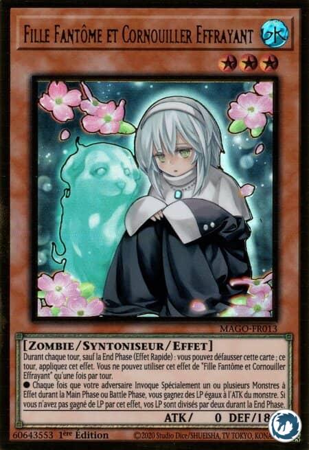 Fille Fantôme Et Cornouiller Effrayant (MAGO-FR013) - Ghost Sister & Spooky Dogwood (MAGO-EN013) - Carte Yu-Gi-Oh