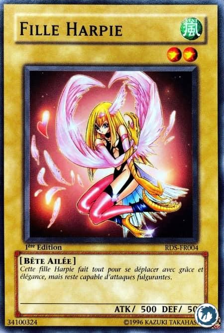Fille Harpie (RDS-FR004) - Harpie Girl (RDS-EN004) - Carte Yu-Gi-Oh