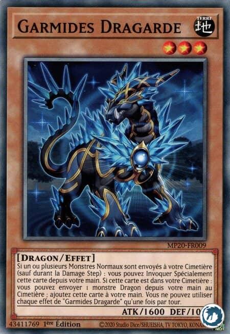 Garmides Dragarde (MP20-FR009) - Guardragon Garmides (MP20-EN009) - Carte Yu-Gi-Oh